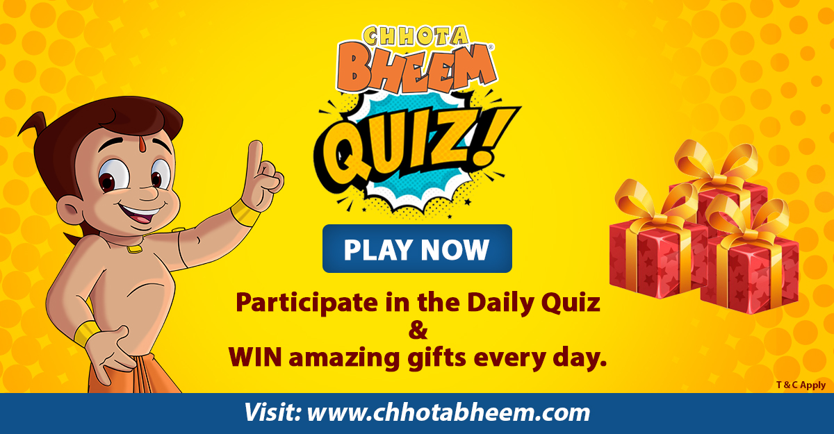 chhota bheem quiz game
