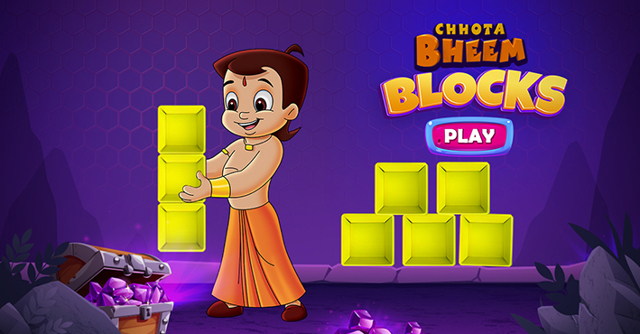 Chhota Bheem Blocks Game