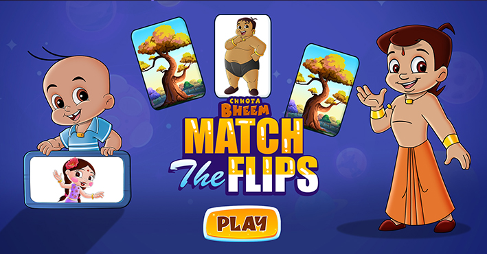 Chhota Bheem Match The Flips