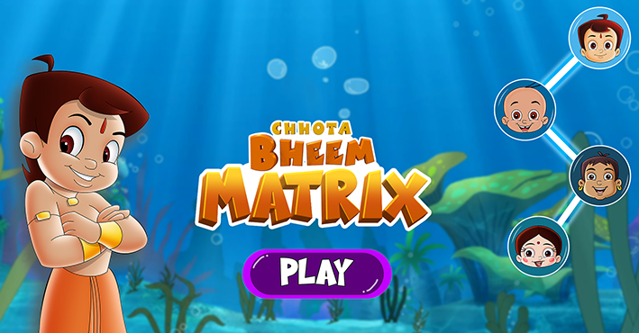 Chhota Bheem Matrix Game