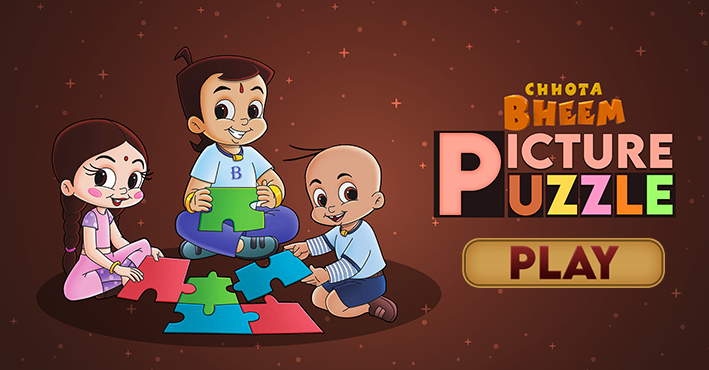 Chhota Bheem Picture Puzzle Game