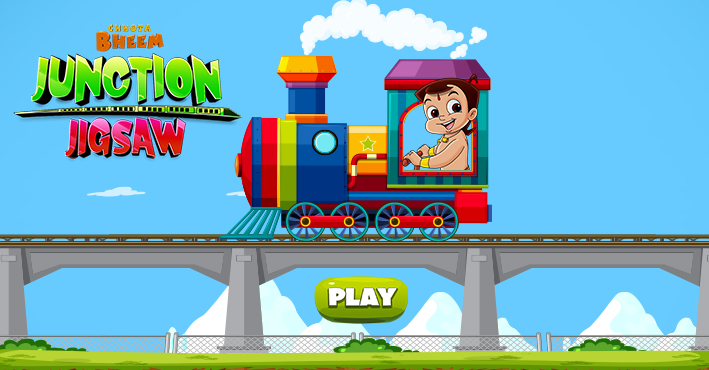 Chhota Bheem Junction JigSaw Game