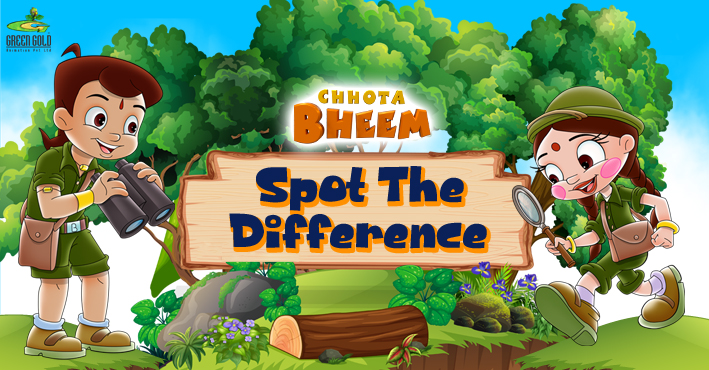 Chhota Bheem Spot The Differences