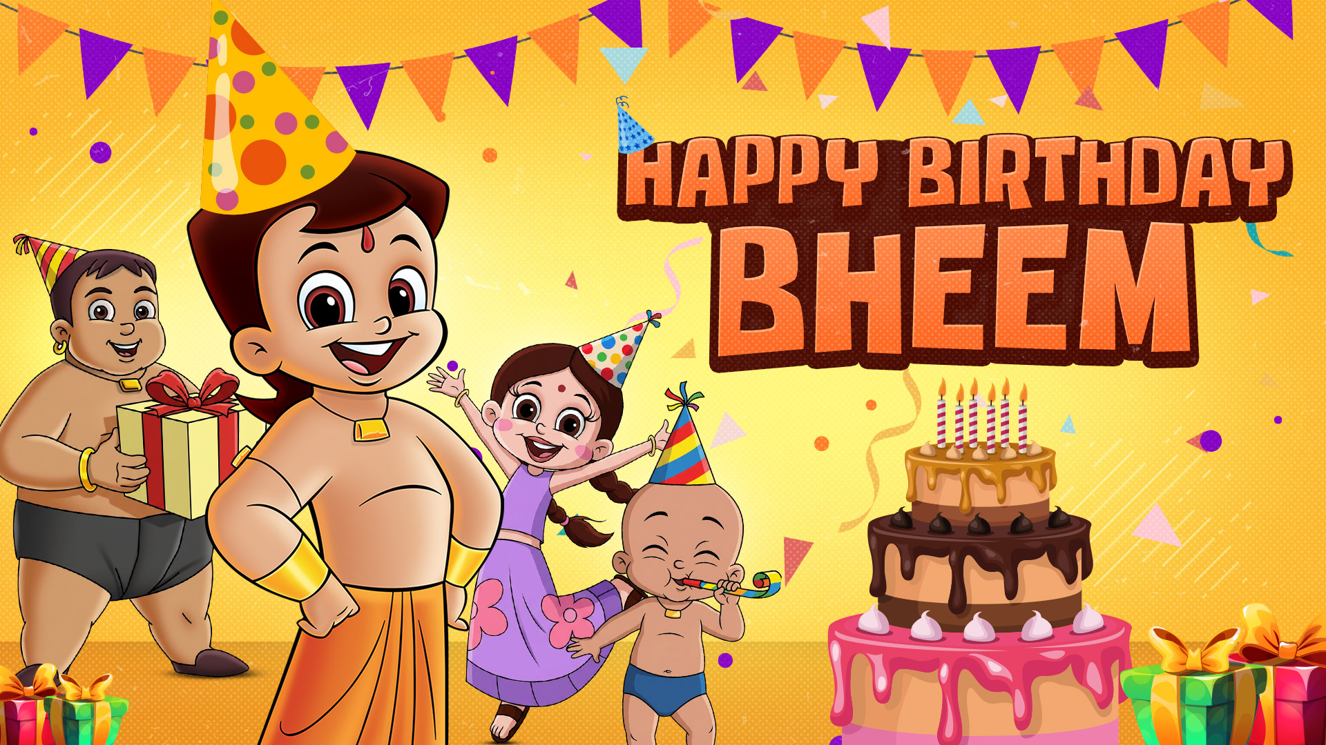 Happy Birthday Bheem