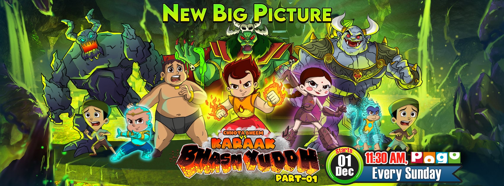 Chhota Bheem Vs Karaak Bhasm Yuddh