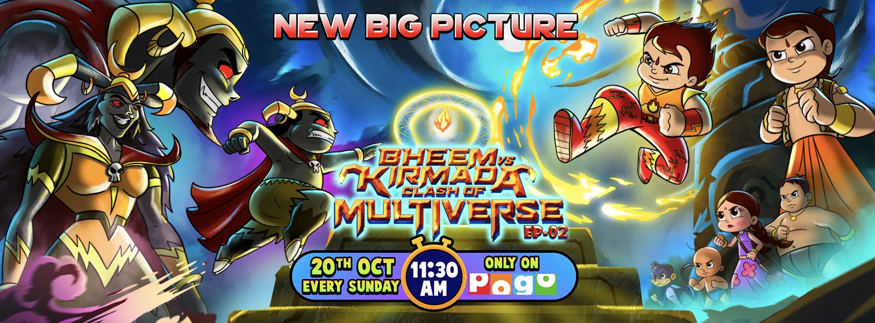 Bheem vs Kirmada Clash of Multiverse